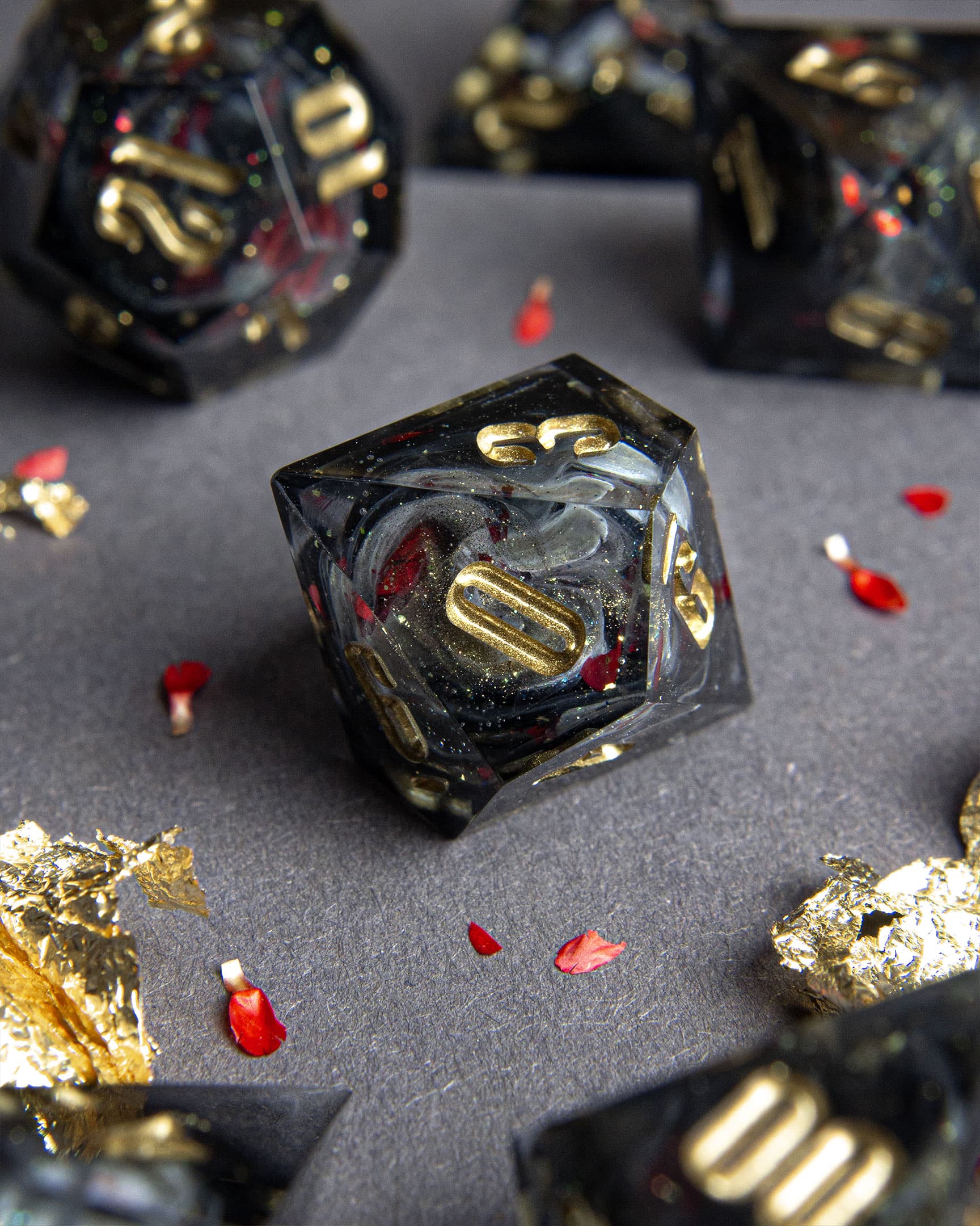 The Last Gommage d10, macro detail