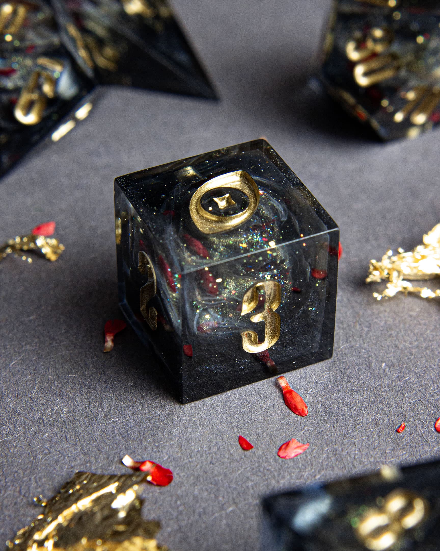 The Last Gommage d6, macro detail